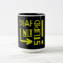 Search for deaf drinkware Hard of hearing