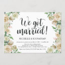 Search for you got invitations We got married