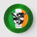 Recherche de drapeau irlandais horloges Shamrock