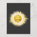 Recherche de visage du soleil cartes postales Vintage