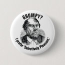 Recherche de grincheux badges Citation sarcastique