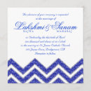 Recherche de zigzag bleu invitations Épouser