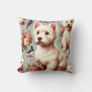 Recherche de terrier décoration coussins West highland white terrier
