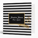 Search for black and white binders Salon