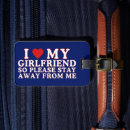 Search for valentines luggage tags Girlfriend