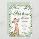 Search for zoo 1st birthday invitations Tropical