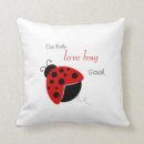 Search for ladybug pillows Birthday