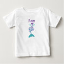 Search for mermaid baby shirts birthday