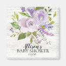 Recherche de fleurs de lavande magnets Aquarelle