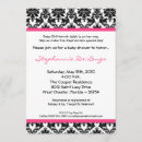 Recherche de damassé noire invitations Rose