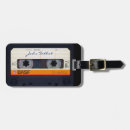 Recherche de cassette audio bagages étiquettes Années 80