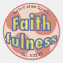 Recherche de fidélité autocollants Foi