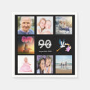 Search for table napkins Photo collage