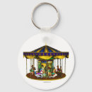 Search for carousel keychains Merry go round
