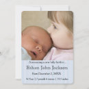 Search for brother birth announcement cards Newborn