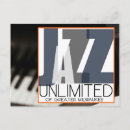 Recherche de piano jazz cartes postales Musique