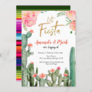 Search for mexican fiesta engagement party invitations Cactus