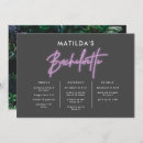 Search for neon nights invitations Tropical