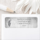 Search for silver leaf return address labels Modern