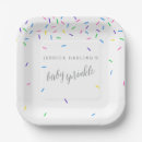 Search for baby sprinkle paper plates Sprinkles
