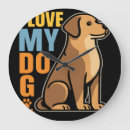 Recherche de loup de chien horloges Weimaraner