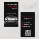 Recherche de location de voiture cartes visite Professionnel