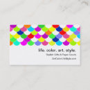 Search for mermaid scales business cards Trendy