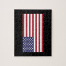 Recherche de drapeau américain puzzles Rouge