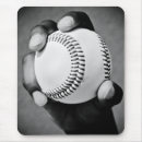 Search for black baseball mousepads Black and white