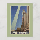 Recherche de trieste cartes postales Rétro