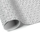 Search for black and white squares wrapping paper Abstract