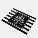 Search for black and white stripes doormats Anchor