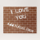 Recherche de mur de briques puzzles Mur en brique
