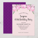 Search for for 60th surprise party invitations Watercolor