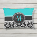 Recherche de damassé coussins Monogramme