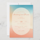 Search for circular wedding invitations Watercolor