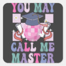 Search for masters graduation stickers Student
