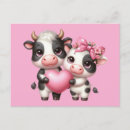 Recherche de coeurs de vache cartes postales Amour