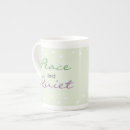 Search for peace and quiet mugs Peaceful