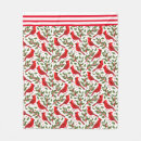 Search for red cardinal bird blankets Holly