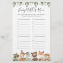 Recherche de animal baby shower games Forêt