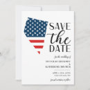 Search for patriotic save the dates Flag