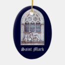 Search for stained glass window ornaments Catholic