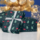 Recherche de dark christmas wrapping paper Motif