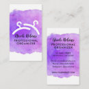 Search for hanger business cards Watercolor