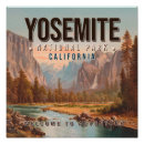 Search for vintage camping posters Matching family tourist trip