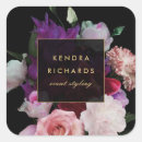 Search for romantic floral design stickers Roses