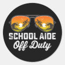 Search for teacher aide stickers School