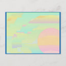 Recherche de ciel orange cartes postales Rose