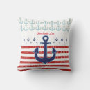 Search for red nautical pillows Marine